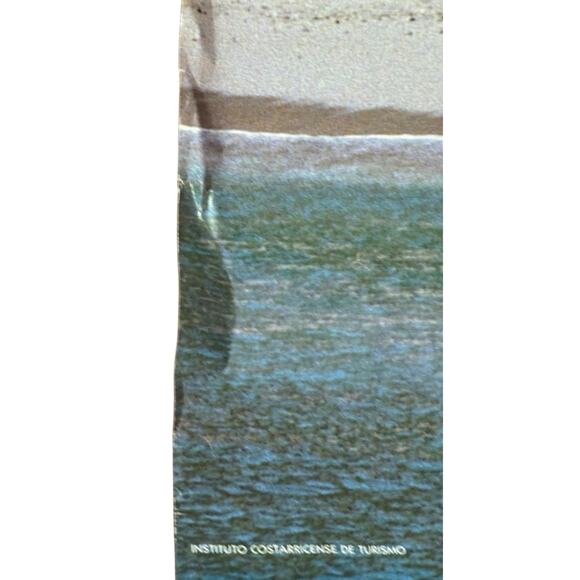 VTG Costa Rica Travel Poster Isla Tortuga Beach Tropical Tourism Original READ - Picture 3 of 10